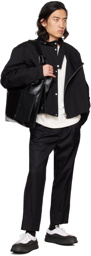 Jil Sander Black Blouson Jacket