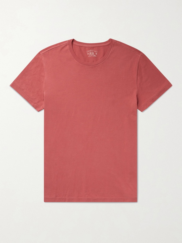 Photo: RRL - Cotton-Jersey T-Shirt - Red