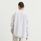 END. Men's Fairways Long Sleeve Shirt in Ice Grey Check