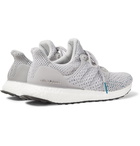 adidas Originals - UltraBOOST Rubber-Trimmed Climacool Primeknit Sneakers - Gray