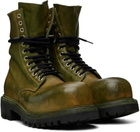 A DICIANNOVEVENTITRE Khaki Prisma Combat Boots