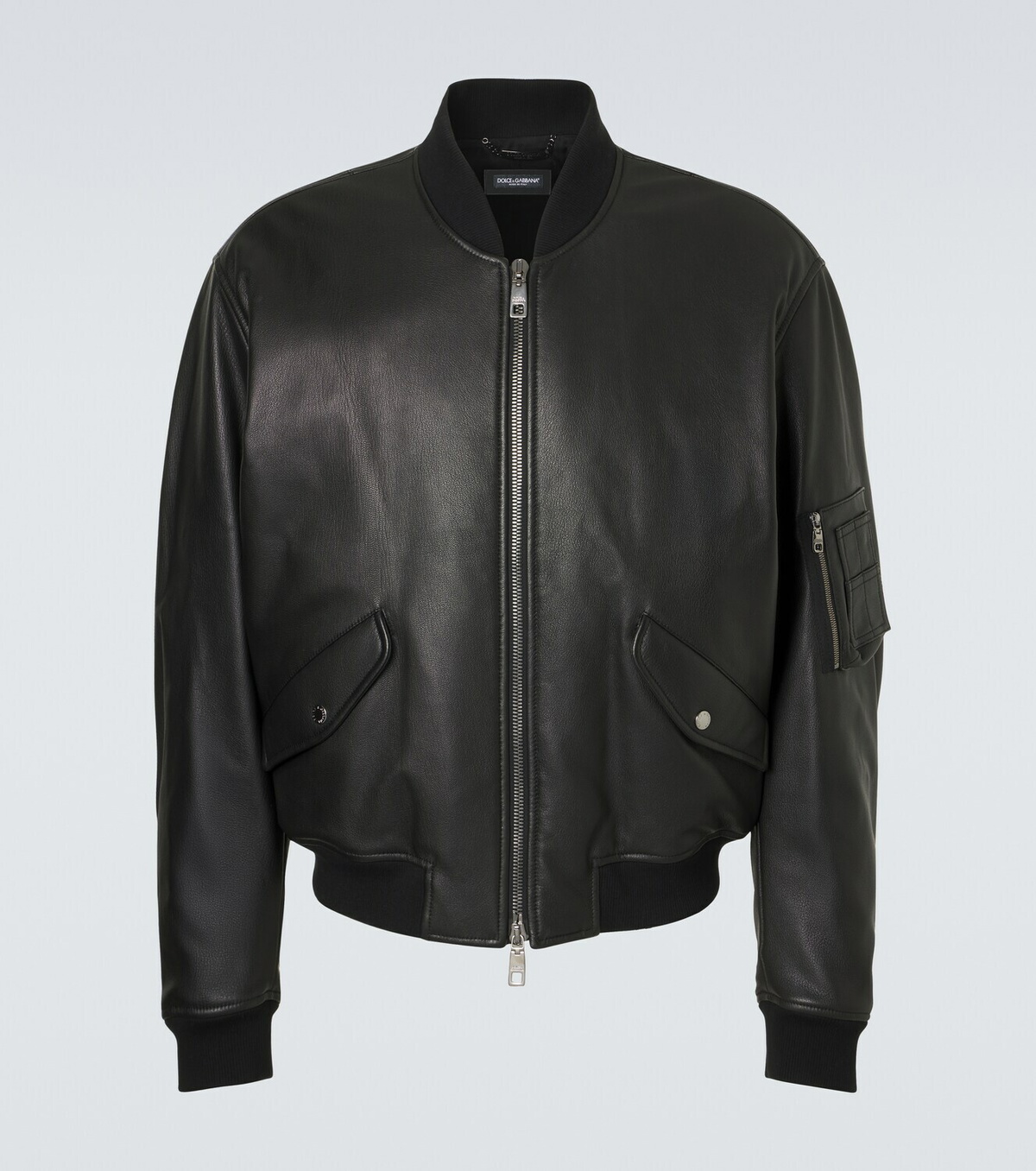 Dolce&Gabbana Leather bomber jacket Dolce & Gabbana