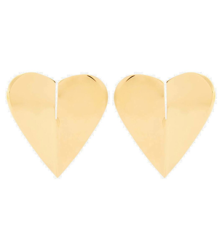 Photo: Alaïa Le Cœur Torn earrings