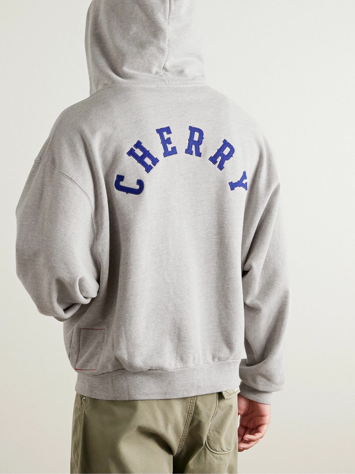 CHERRYLA  コットンジャージー フーディー CHERRY LOS ANGELES コットンジャージーフーディー ガーメント