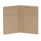 Gucci Men's GG Supreme Card Wallet in Taupe