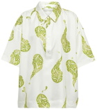 Christopher Esber Paisley silk twill shirt