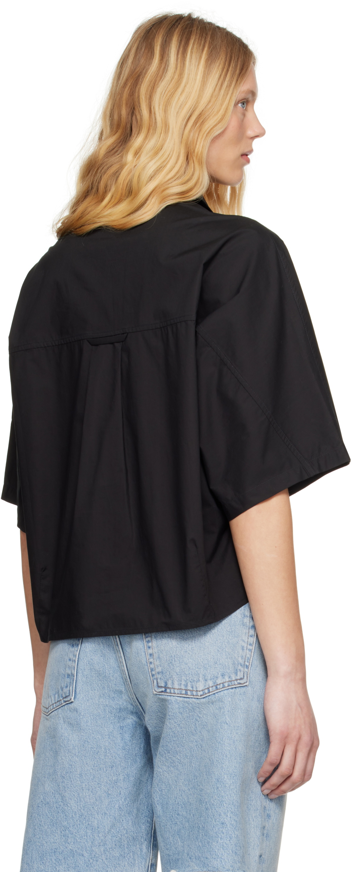 AGOLDE Black Merrin Shirt