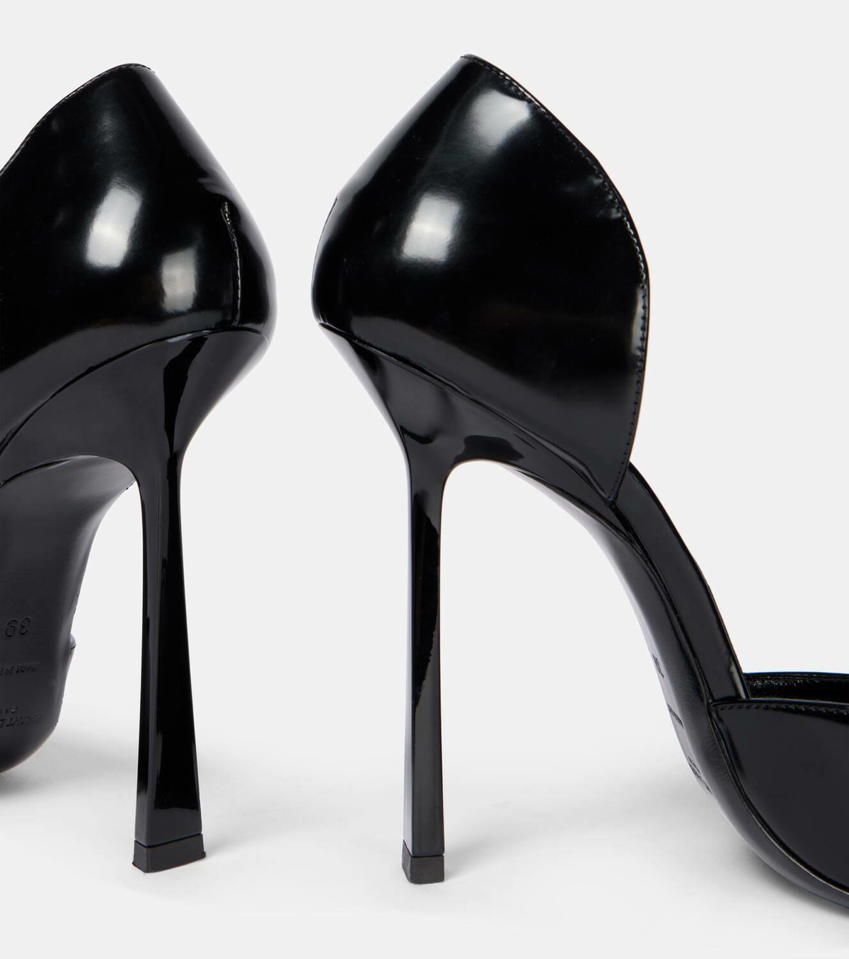VIP価格SALE★Saint Laurent★D Orsay Pump SAINT LAURENT D'Orsay glossed-leather pumps | NET-A-PORTER