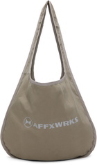 AFFXWRKS Beige Circular Bag