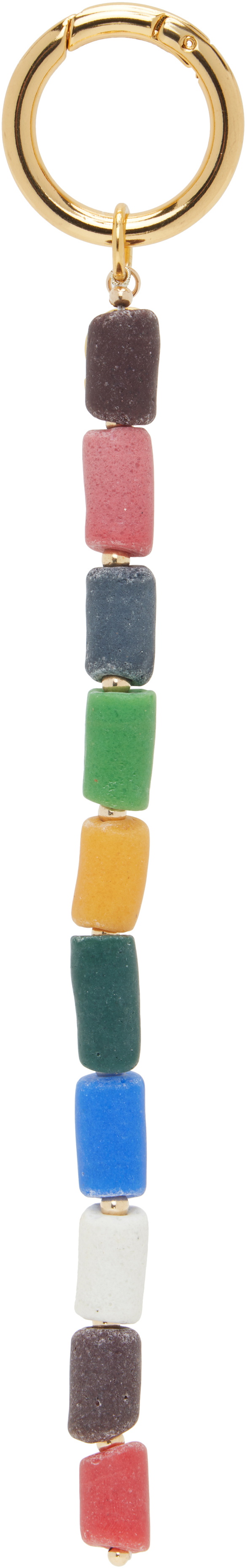 éliou Multicolor Totem Bag Charm Keychain