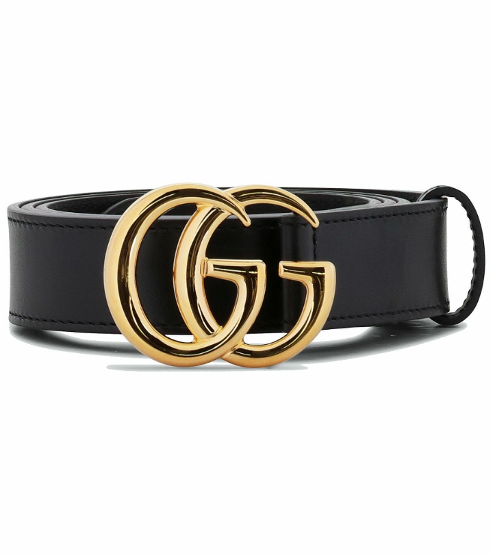 Photo: Gucci - GG Marmont leather belt