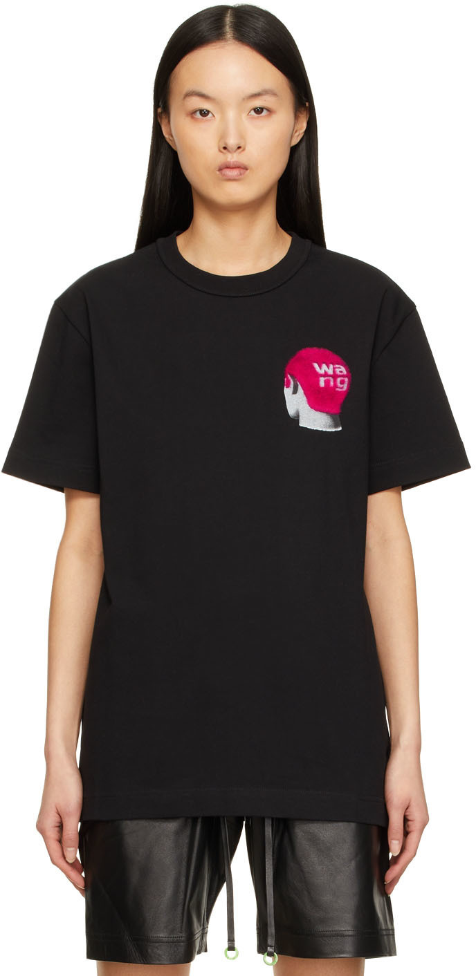 トップス Alexander wang 'buzz cut' sweat shirt Alexander Wang Black Buzz Cut T-Shirt Alexander Wang