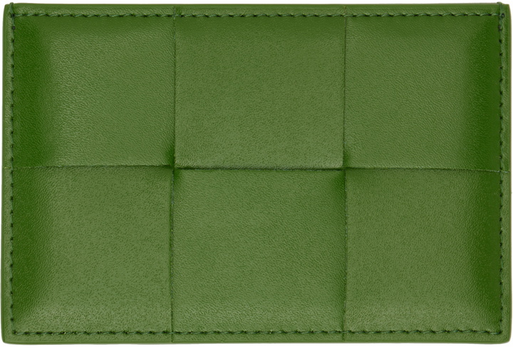 Photo: Bottega Veneta Green Credit Card Holder