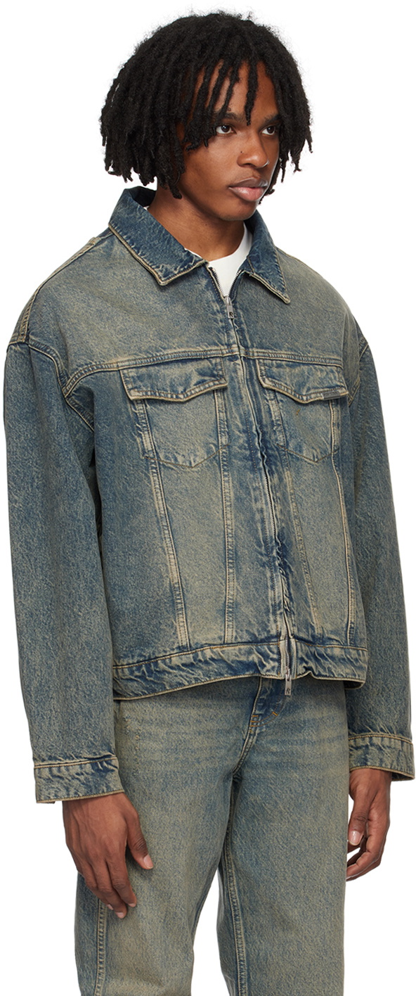 Represent Blue R4 Denim Jacket
