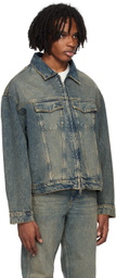 Represent Blue R4 Denim Jacket