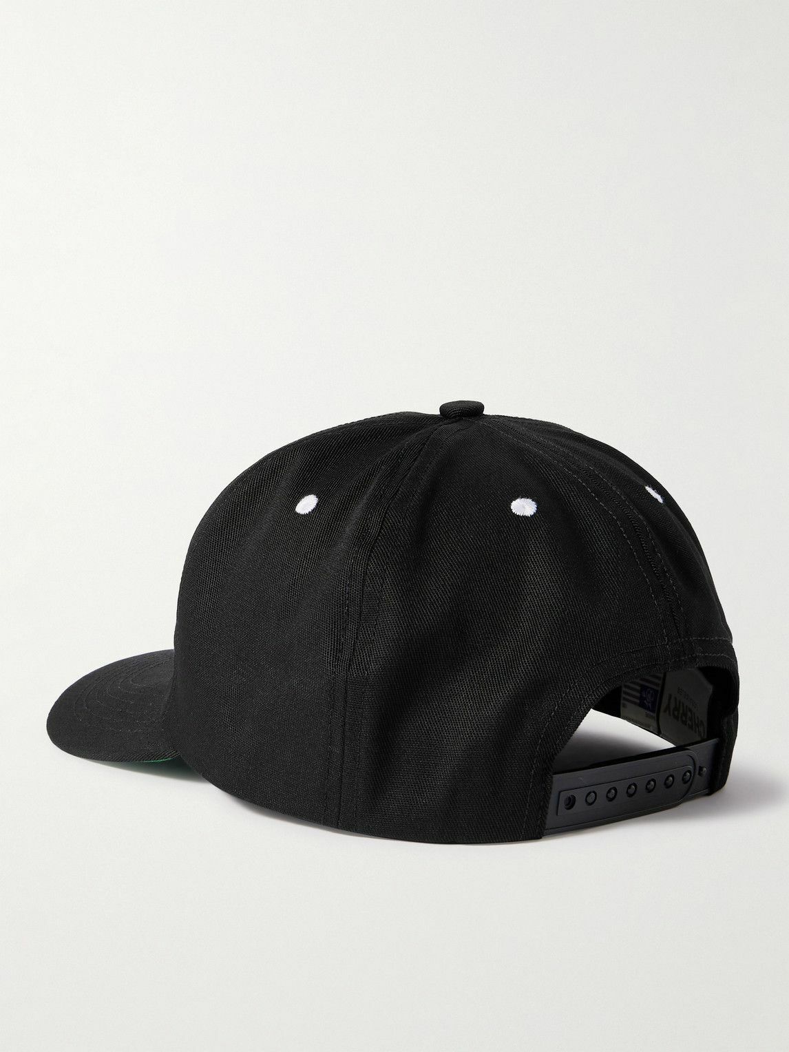 Cherry Los Angeles - Truck Appliquéd Logo-Embroidered Cotton-Canvas Baseball Cap
