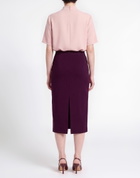 Manila Grace Womens Midi skirt Plum