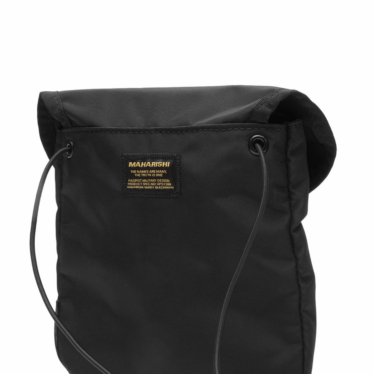 Maharishi Men's M.A.L.I.C.E Snobag in Black 