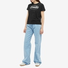MM6 Maison Margiela Women's Baby T-Shirt in Black