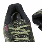 Asics Men's US4-S GEL-TERRAIN Sneakers in Black/Neon Lime