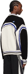 ADER error Black & White Striped Sweater