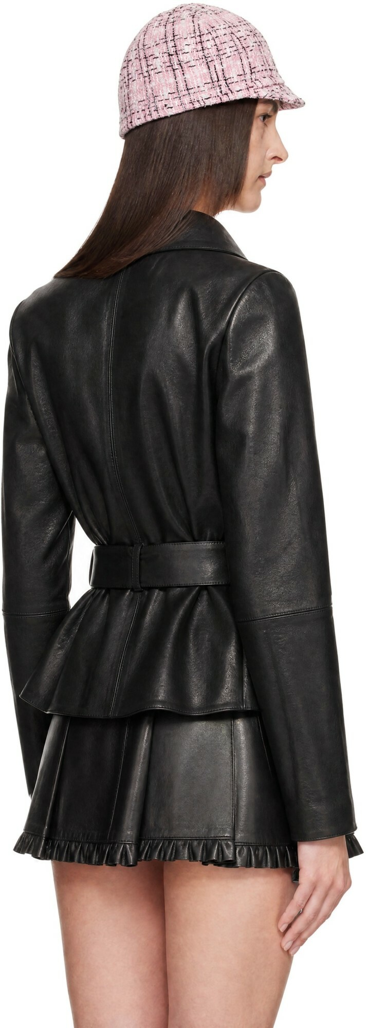 FIDAN NOVRUZOVA Black Julia Leather Jacket