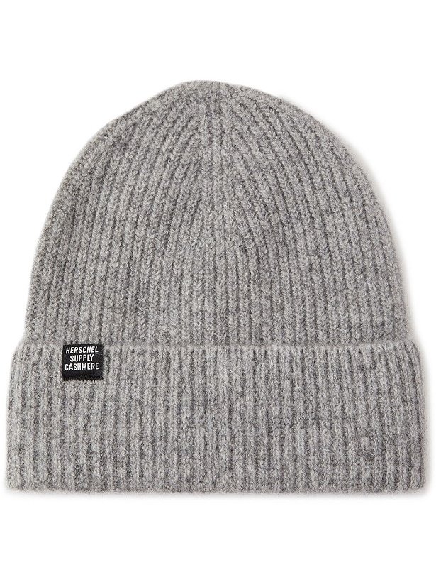 Photo: Herschel Supply Co - Cardiff Ribbed Cashmere Beanie