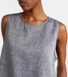 Asceno Cali linen top