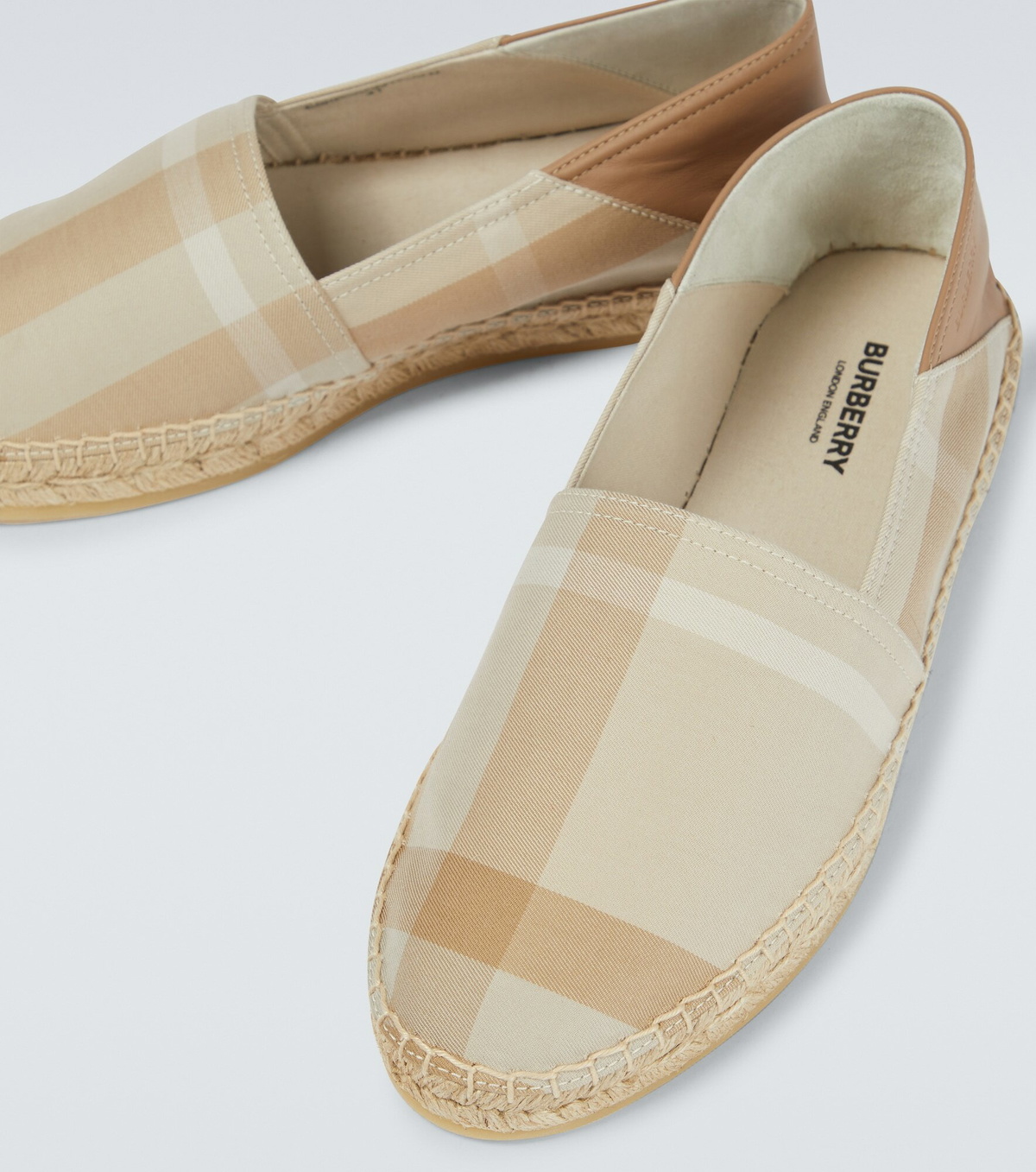 Burberry Multicolor Cotton Espadrilles main image 0