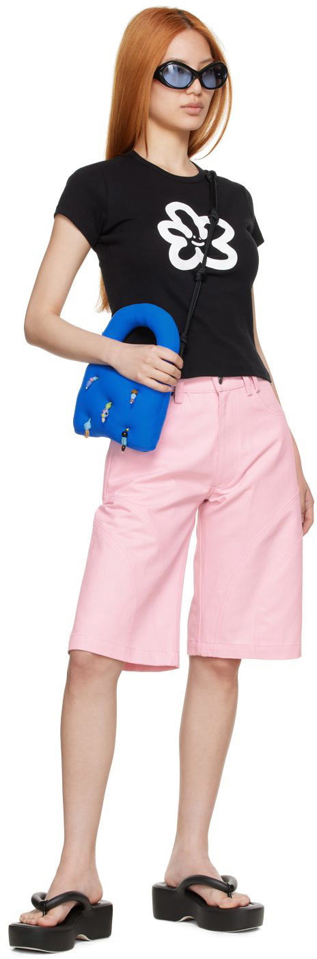 Marshall Columbia SSENSE Exclusive Pink Denim Shorts