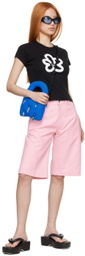 Marshall Columbia SSENSE Exclusive Pink Denim Shorts