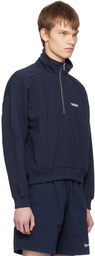 Sporty & Rich Navy New Health Sweatshirt