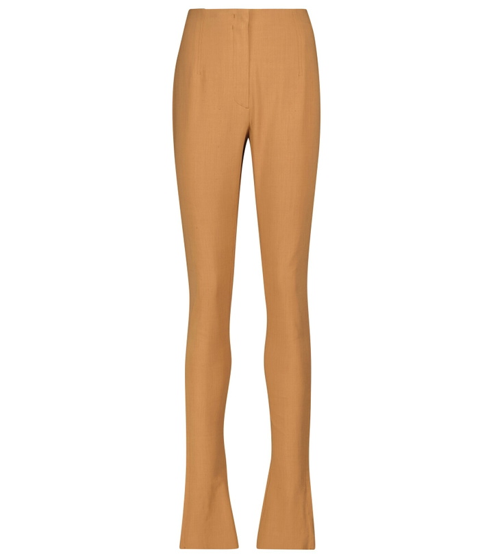 Photo: Jacquemus - Le Pantalon Obiou high-rise flared pants