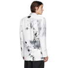 Off-White White Futura Abstract Blazer