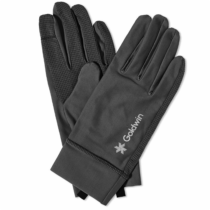 Photo: Goldwin Men's Running Dry Glove in Black