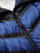 Bogner - Brac-D Colour-Block Ripstop Hooded Down Ski Jacket - Blue
