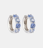 Bucherer Fine Jewellery 18kt white gold earrings with sapphires