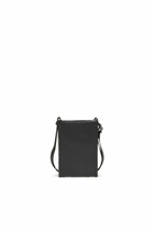 Diesel Dsl 3D - Bag with embossed logo - Crossbody Bags - Unisex - Black