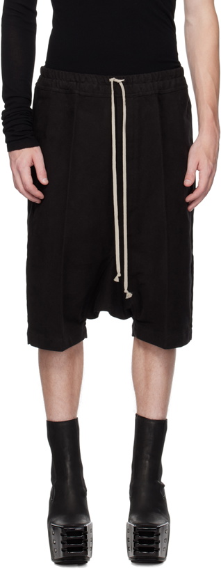 Photo: Rick Owens Black Rick's Pods Shorts