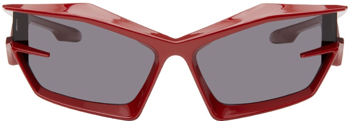 Photo: Givenchy Red Giv Cut Sunglasses