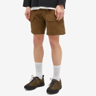 Gramicci Men's Canvas Equipment Shorts in Dusted Olive