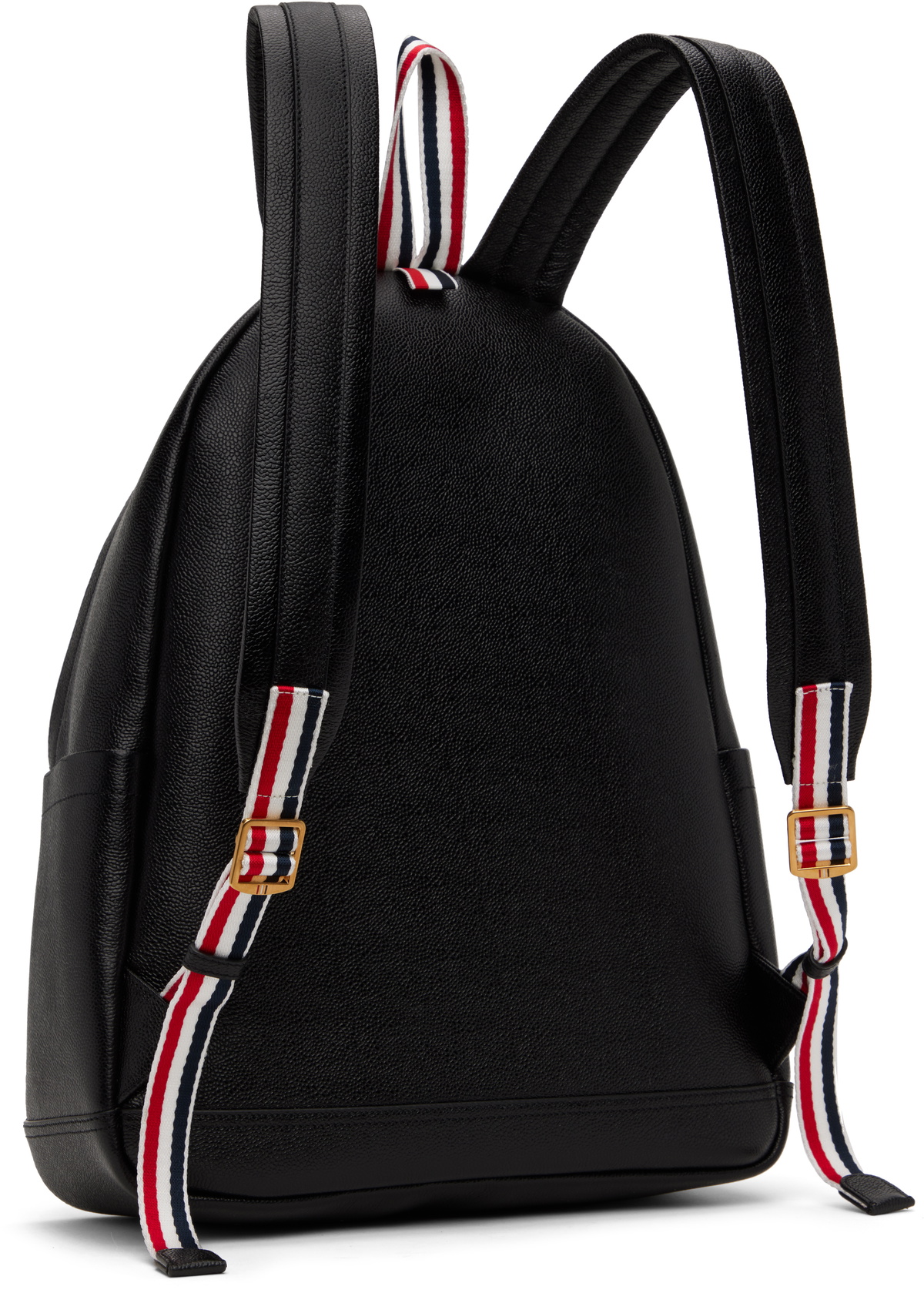 THOM BROWNE ブラックリュック Thom Browne Black Structured Backpack Thom Browne