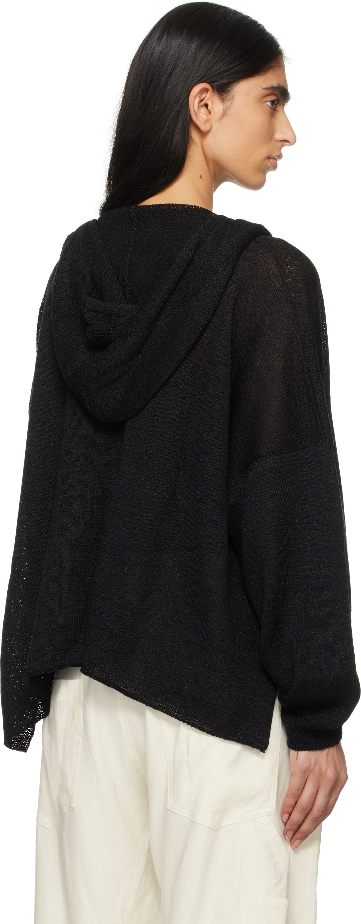 Y's Black Skipper Hoodie
