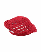 Ganni Womens Hat in Red