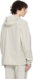 RAINS Beige Suva Hardshell Jacket