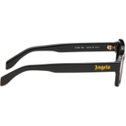 Palm Angels Black Homer Sunglasses