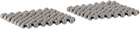 Pien Studios SSENSE Exclusive Gray Glossy Bead Larco Coaster Set