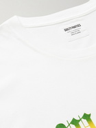 Wacko Maria - Logo-Print Cotton-Jersey T-Shirt - White