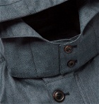 The Workers Club - Storm System Wool-Twill Field Jacket - Blue