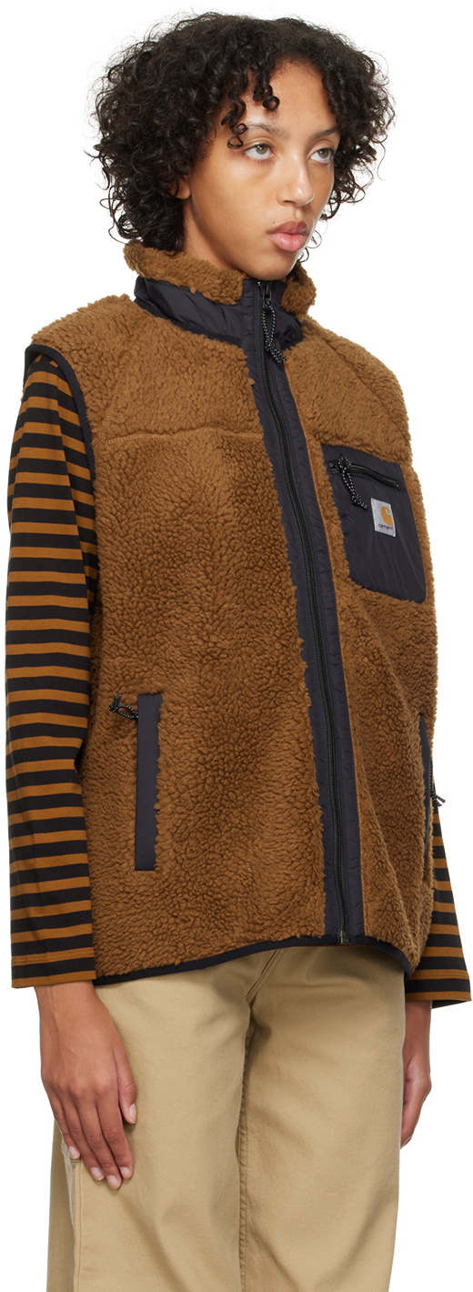 Carhartt Work In Progress Brown Prentis Vest